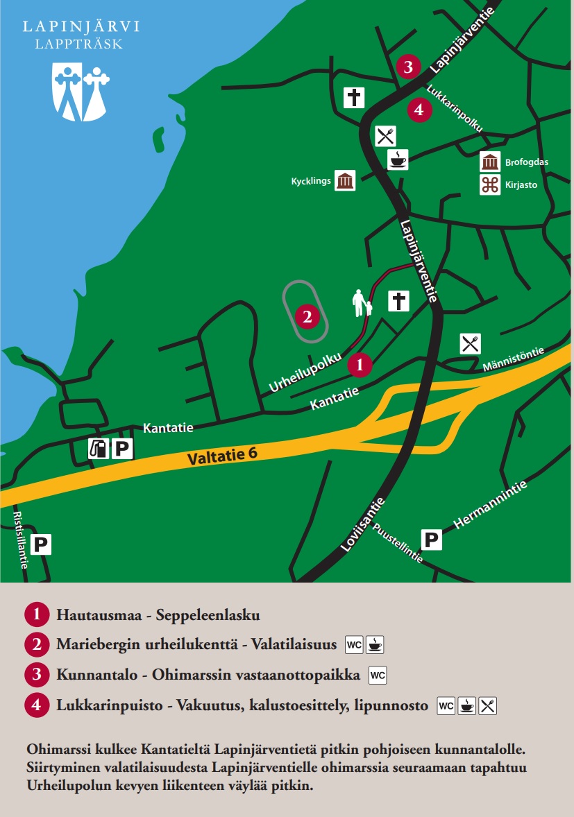 Sotilasvalatilaisuus / Krigsmannaedgång - Lapinjä